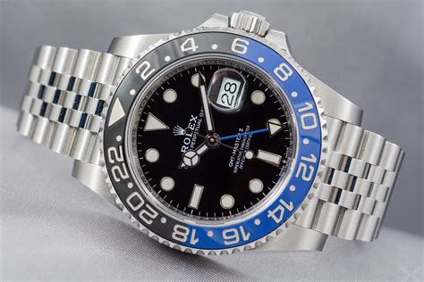 gmt master batman rolex